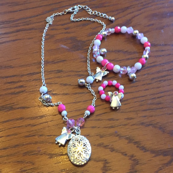 Girls diffuser necklace set - Picture 1 of 4